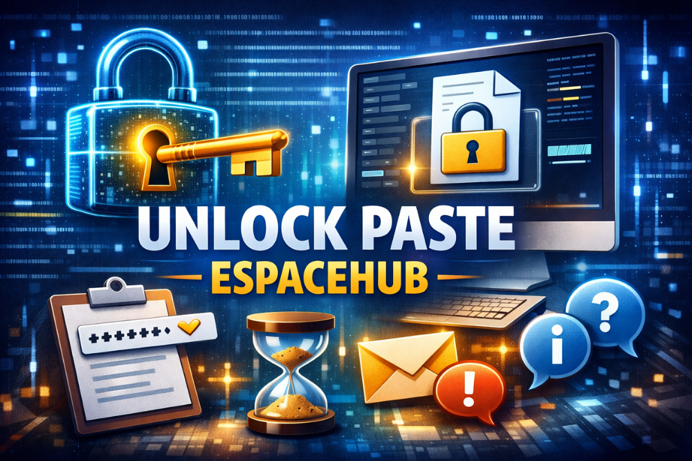 unlock paste espacehub